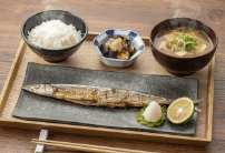 秋刀魚の定食